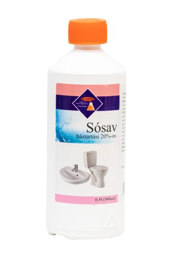 Sósav - háztartási - 0.5 l - 20°%-os