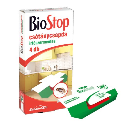 Biostop csótánycsapda 4 db