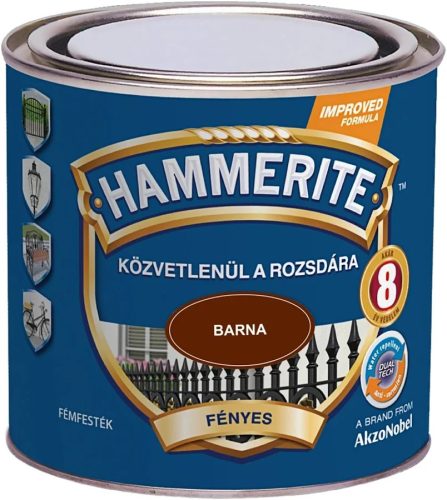 Hammerite - Magasfényű zománc - több színben