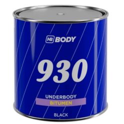 Body - Alvázvédő fekete - 1 kg - 930 