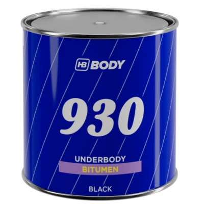 Body - Alvázvédő fekete - 1 kg - 930 
