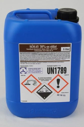 Sósav - Ipari - 5 l