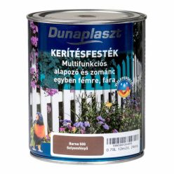 Dunaplaszt - kerítésfesték barna 500 - 0,75l