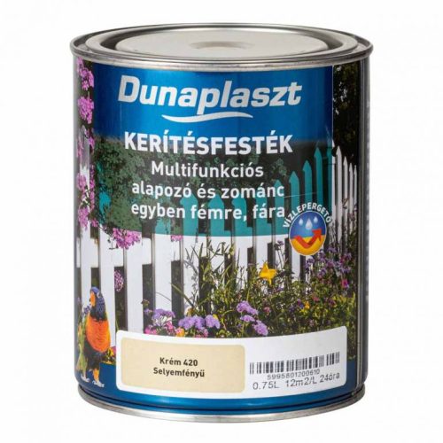 Dunaplaszt - kerítésfesték krém - 0,75 l