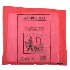 Takarófólia - vékony - 4x5m 