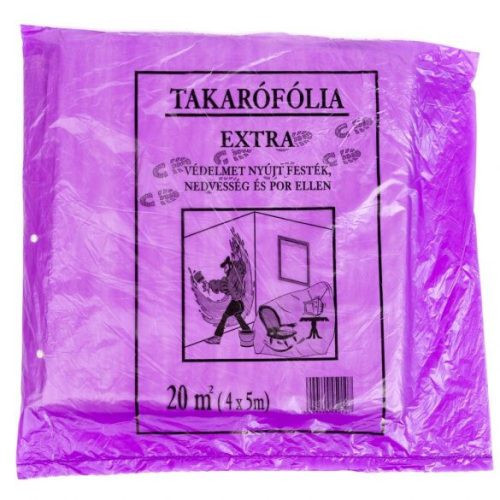 Takarófólia - extra járható - 4x5 m