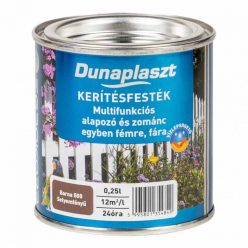 Dunaplaszt - kerítésfesték barna 500 - 0,25l