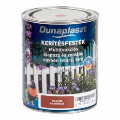 Dunaplaszt - kerítésfesték vörös - 0,25l