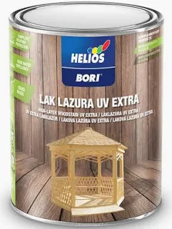 Bori - Lakk lazúr színtelen - UV extra