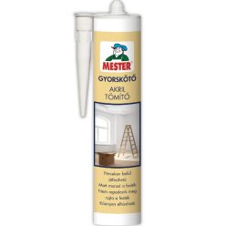 Mester - Gyorskötő akril tömítő - fehér - 310 ml  