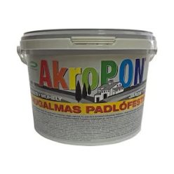   Kemikál - AkroPON - RUGALMAS - Lábazat - Beton festék - több színben - 4 liter