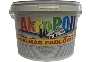 Kemikál - AkroPON - RUGALMAS - Lábazat - Beton festék - több színben - 4 liter