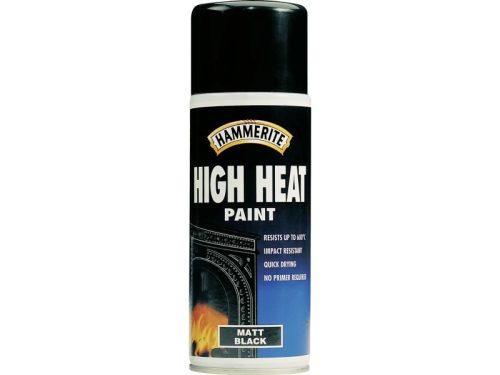 Hammerite - Hőálló spray - fekete - 400ml
