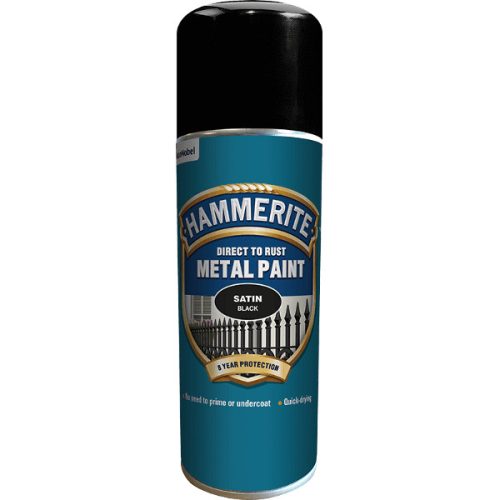 Hammerite - Selyem fekete spray - 400ml