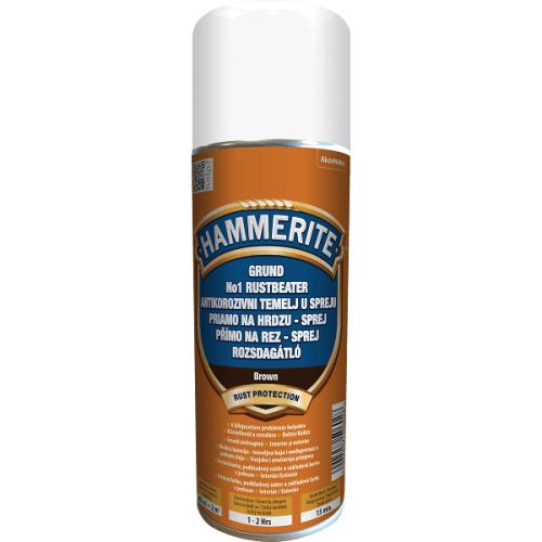 Hammerite - Rozsdagátló spray - barna - 400ml 