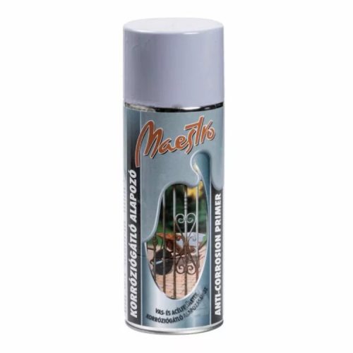 Maestro - Korróziógátló alapozó - szürke - 400 ml 