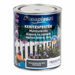 Dunaplaszt - kerítésfesték antracit - 0,75l
