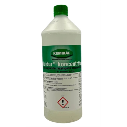 Kemikál Kalcidúr - Betonadalékszer - 1l