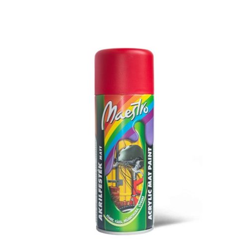 Maestro - Akril - Matt piros - 400ml 