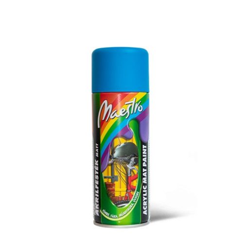 Maestro - Akril - Matt kék - 400ml 